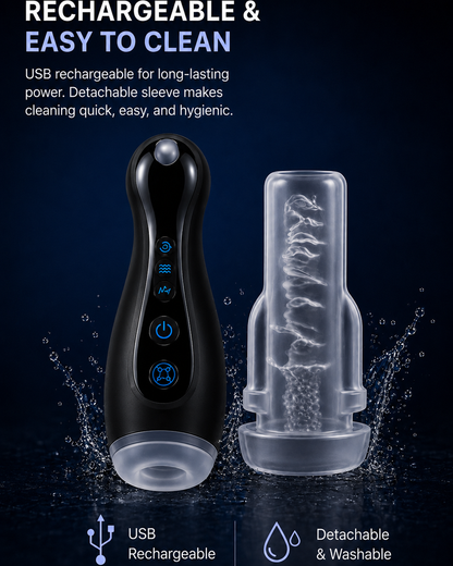 Rechargeable and easy to clean