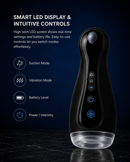Smart LED display and intuitive controls